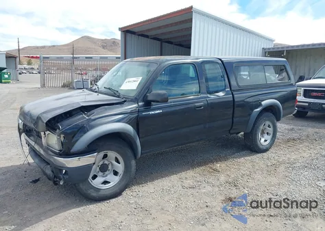 2004 Toyota Tacoma Base V6 из США, поврежденный, VIN 5TEWN72N14Z393266
